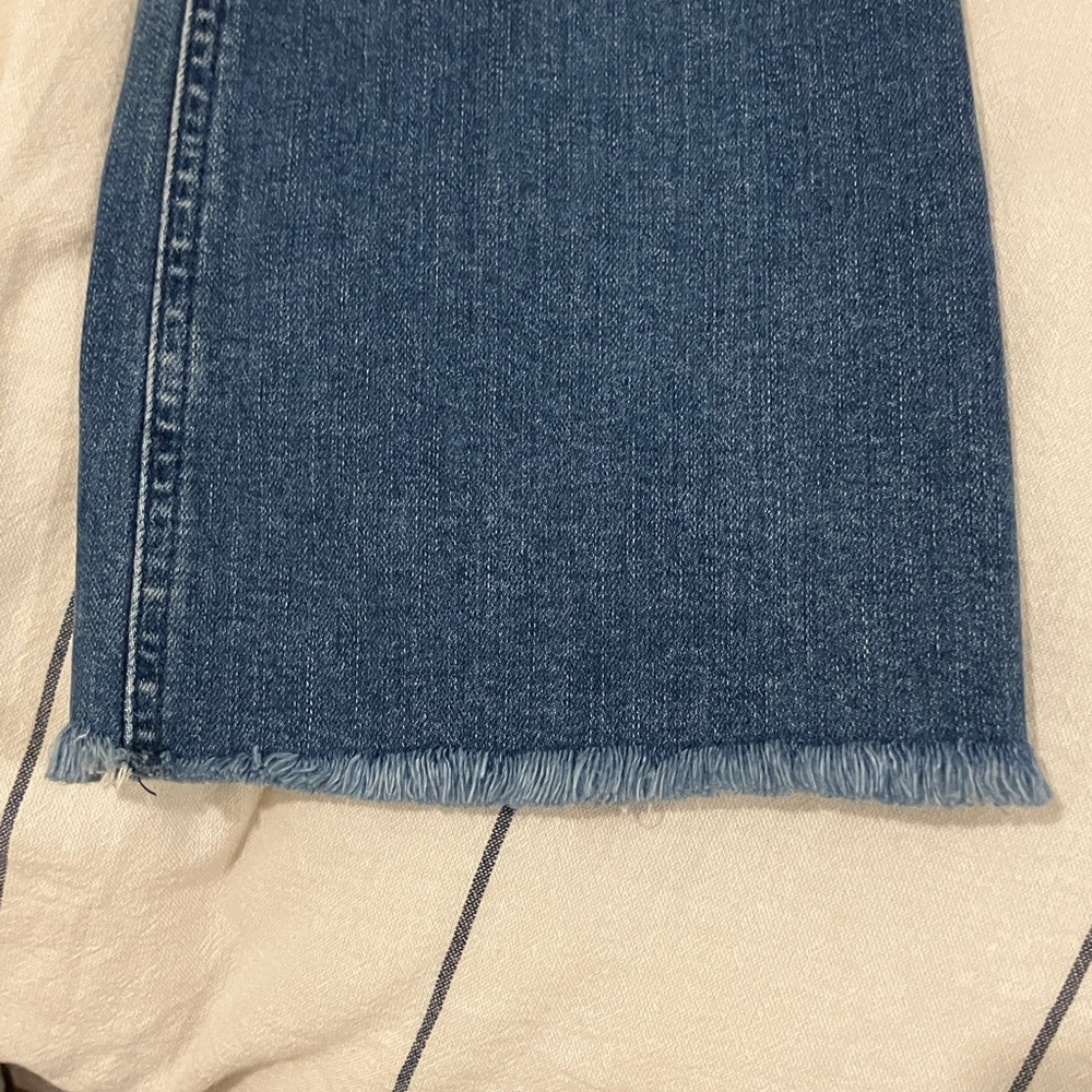 J. Jill Denim Kick Flare Ankle Jeans Women's size 6p - Picture 3 of 4